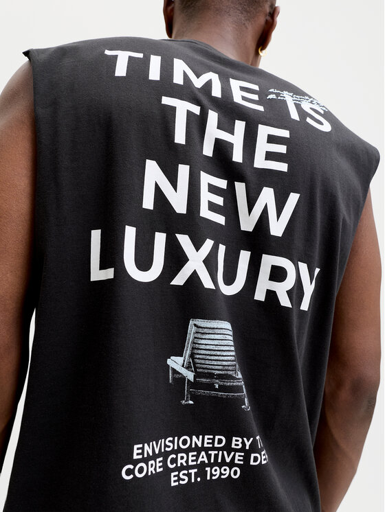 Jack & Jones Jack & Jones Tank top Eterna 12295670 Μαύρο Loose Fit