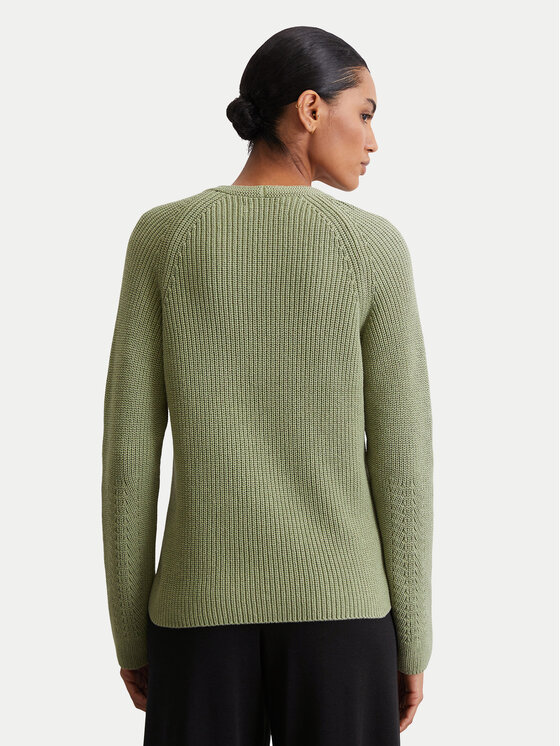 Marc O'Polo Marc O'Polo Sweter 506 6059 60097 Zielony Slim Fit