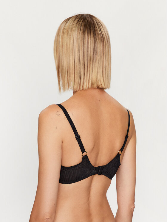 Chantelle Chantelle Podprsenka Bralette Fleur C12M10 Černá