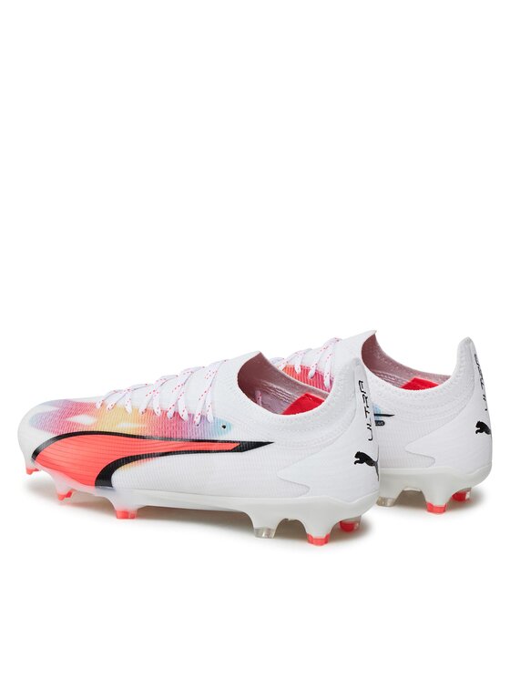 Puma Puma Buty do piłki nożnej Ultra Ultimate Fg/Ag 107311 01 Biały