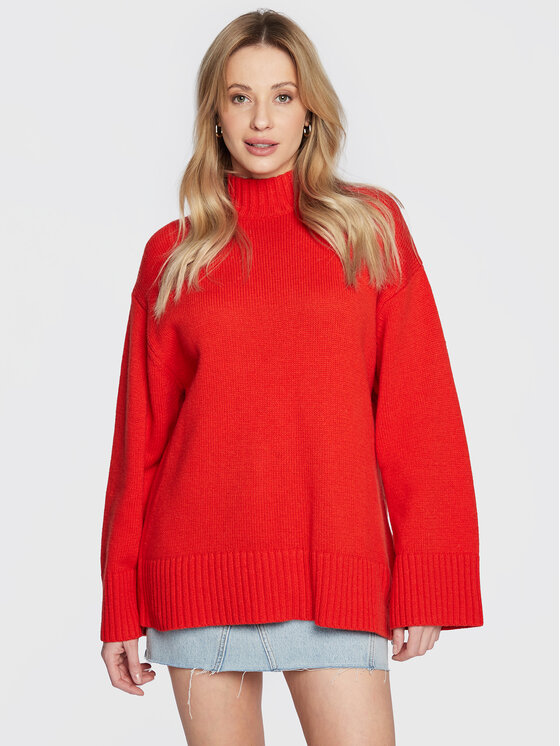 Maglione Kiria EDT6615001000002 Rosso Relaxed Fit