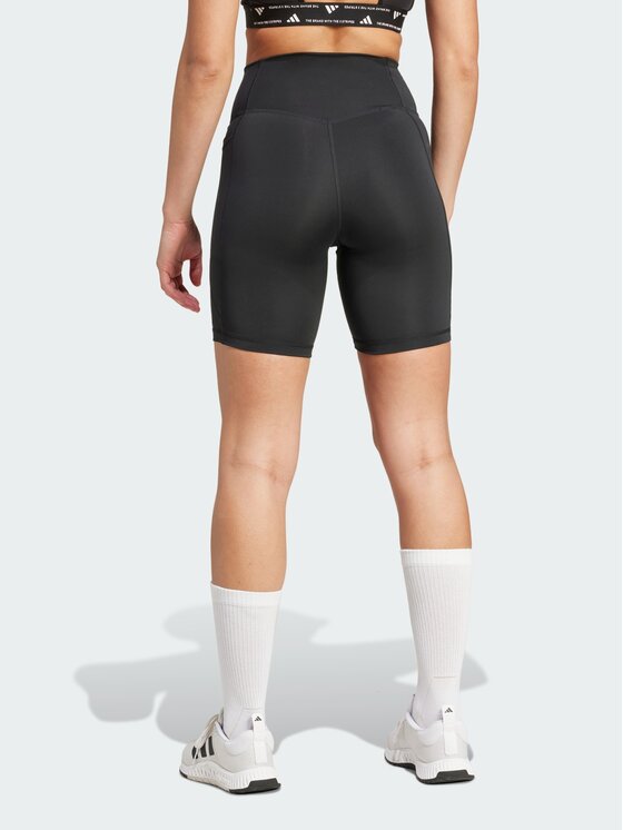 adidas adidas Szorty sportowe 150149 Czarny Fitted Fit