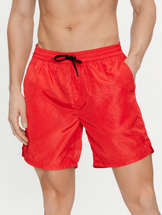 Badeshorts Guess, Größe S Rot F4GT05 WG292