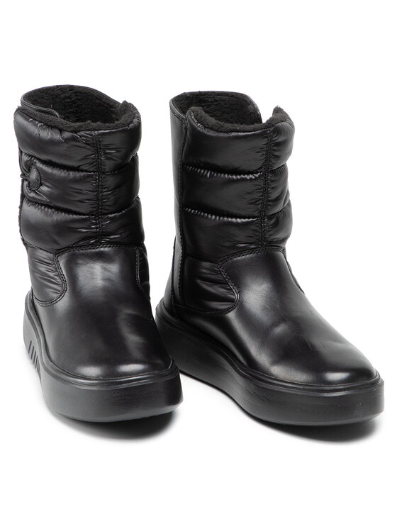 Geox Geox Μπότες Χιονιού D Nhenbus B D168DB 085FU C9999 Μαύρο