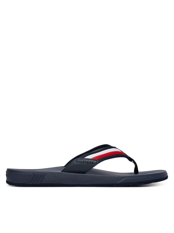Tommy Hilfiger Tommy Hilfiger Šlepetės per pirštą FM0FM05803 Tamsiai mėlyna