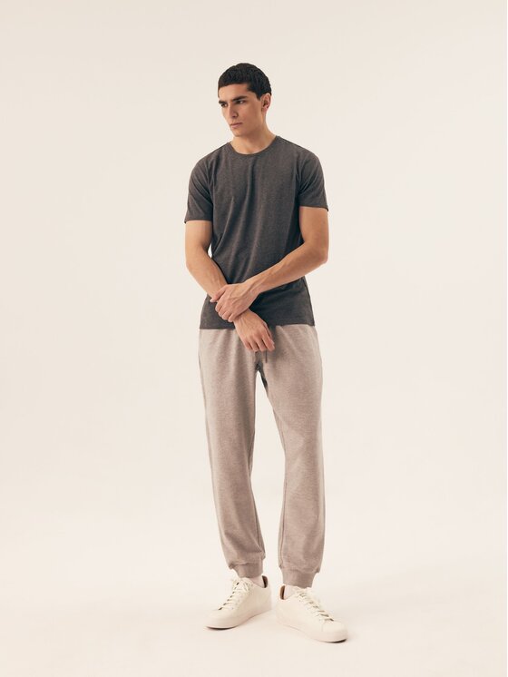 Henderson Henderson Komplet t-shirtów 42973 Czarny Regular Fit