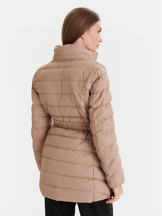 Geox Geox Wintermantel Catria W5626G T3152 F5228 Beige Slim Fit