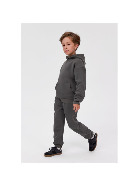 minoti minoti Komplet dresowy 33FLEECE298 Khaki Slim Fit