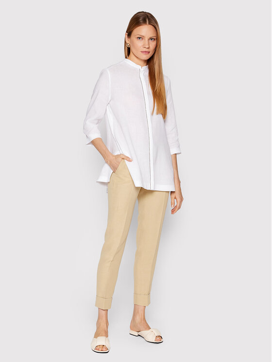 Camicia CAD272W326 Bianco Oversize