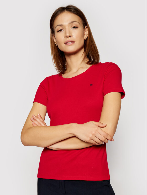 WW0WW27945 Raudona Slim Fit • Modivo 