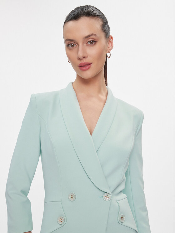 Elisabetta Franchi Elisabetta Franchi Kokteiļkleita AB-562-41E2-V500 Zils Regular Fit