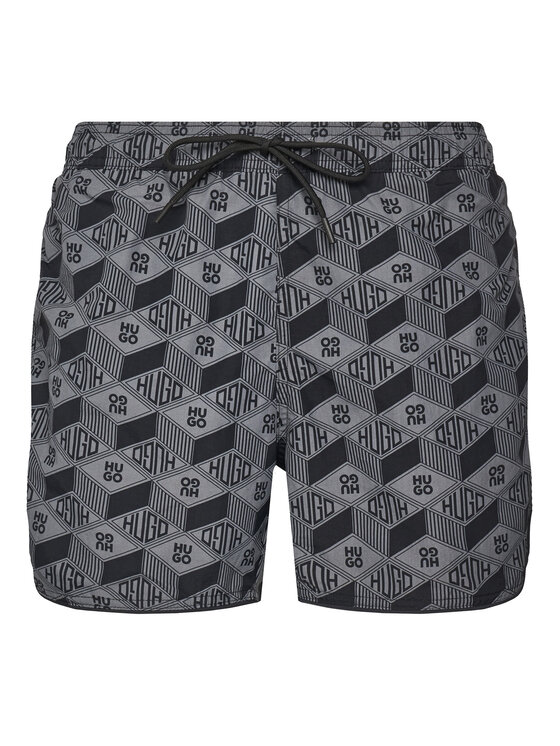 HUGO HUGO Pantaloncini da bagno Rik 50533795 Grigio Regular Fit