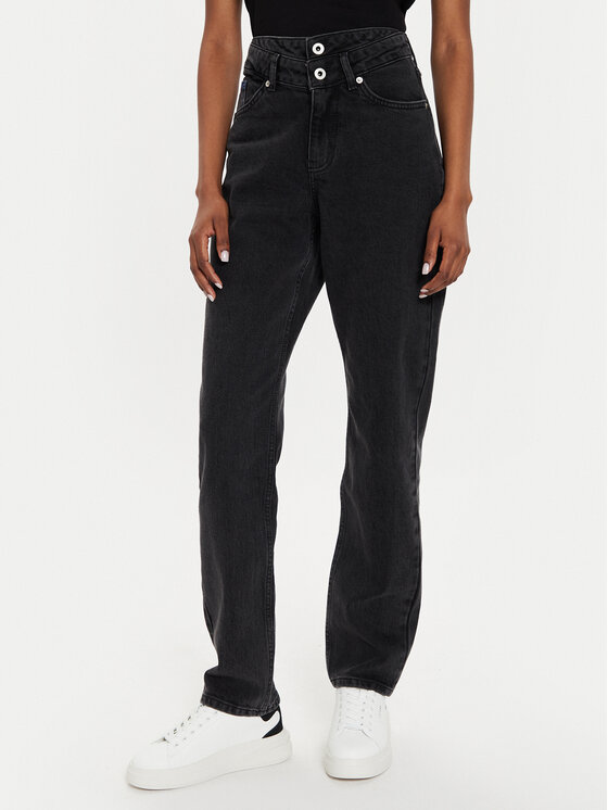 Karl Lagerfeld Jeans Karl Lagerfeld Jeans Τζιν 245J1104 Μαύρο Tapered Fit