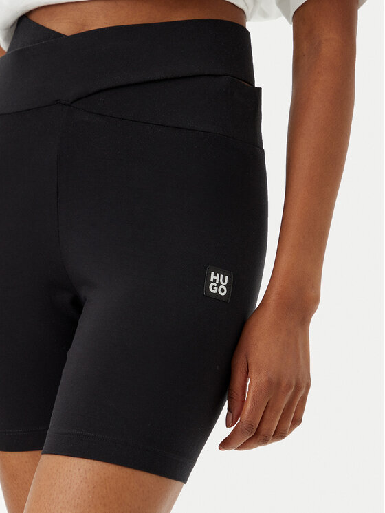 HUGO HUGO Rattapüksid Ivy 50540169 Must Slim Fit