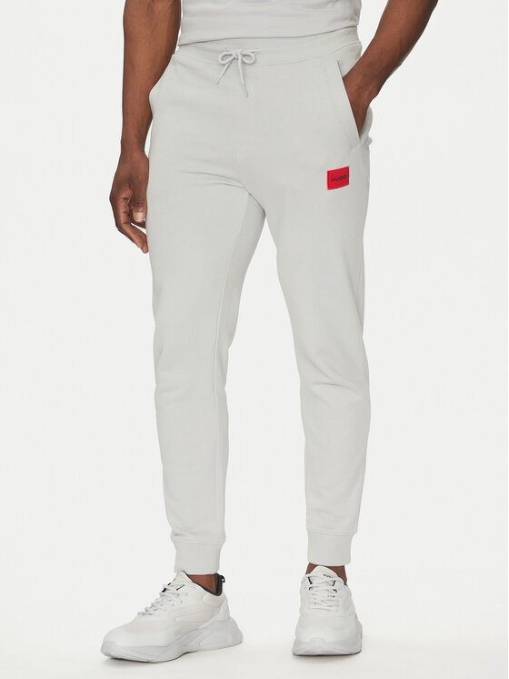 HUGO HUGO Долнище анцуг Doak212 50447963 Сив Regular Fit