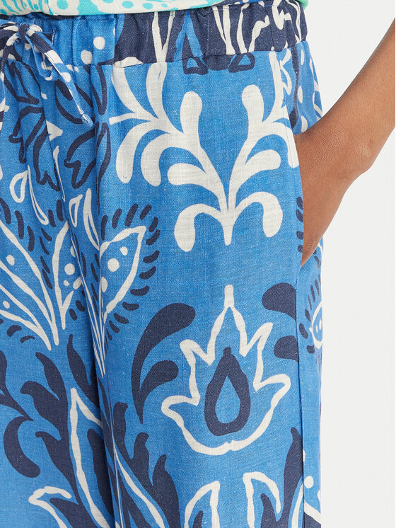 Banana Moon Banana Moon Stoffhose Alcaniz Cleariv MYY56 Himmelblau Regular Fit