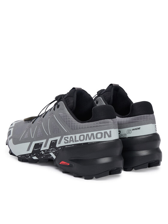 Salomon Salomon Παπούτσια για Τρέξιμο Speedcross 6 Wide L41744100 Γκρι
