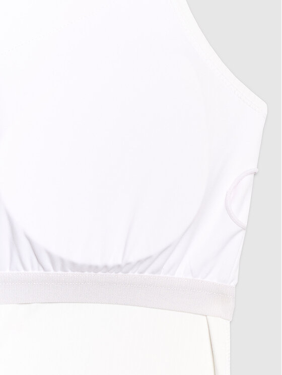 4F 4F Tank top SMART OFFICE Biały Slim Fit