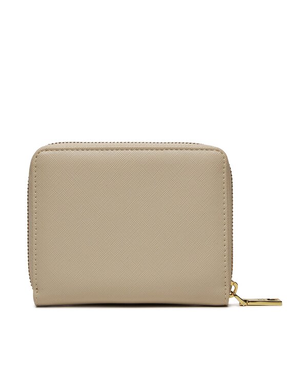 LOVE MOSCHINO Kleine Damen Geldbörse JC5733PP0IKL0110 Beige  