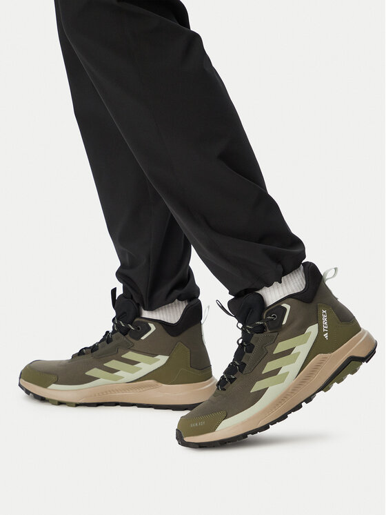 adidas adidas Pārgājienu apavi Terrex Anylander Mid Rain.Rdy Hiking Shoes JR6594 Brūns