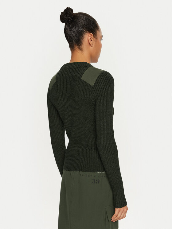 Champion Champion Maglione 117495 Verde Slim Fit