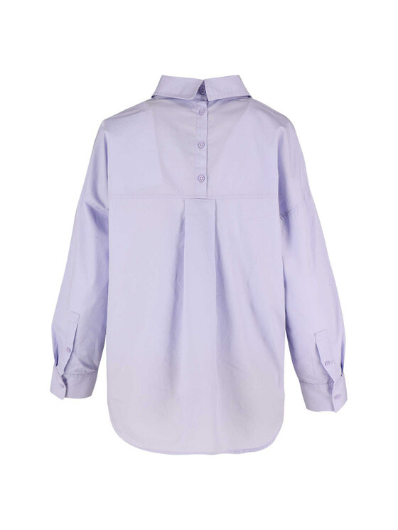 Volcano Volcano Koszula L09216-W24 Fioletowy Regular Fit