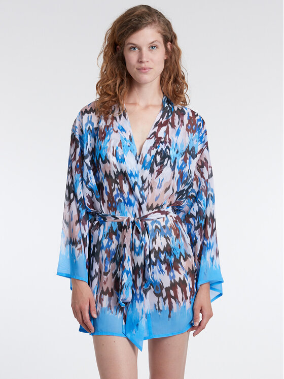 Sunflair Sunflair Kimono 23105 Modrá