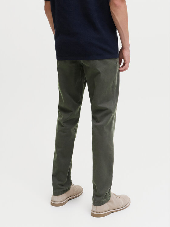 Jack & Jones Jack & Jones Chinos kelnes Marco Arthur 12260904 Pilka Slim Fit