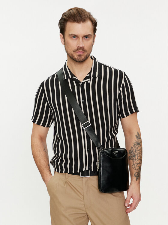 Guess Guess Τσαντάκι HMMECA P4223 Μαύρο
