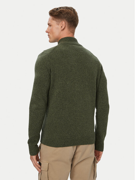 Aeronautica Militare Aeronautica Militare Kardiganas 262MA1646UL00924 Chaki Regular Fit