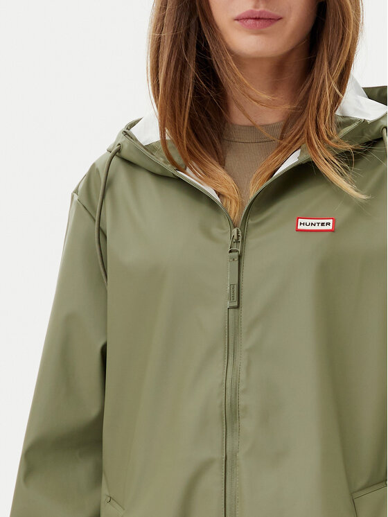 Hunter Hunter Dežna jakna Andrea Unisex HARU0002242 Khaki Regular Fit