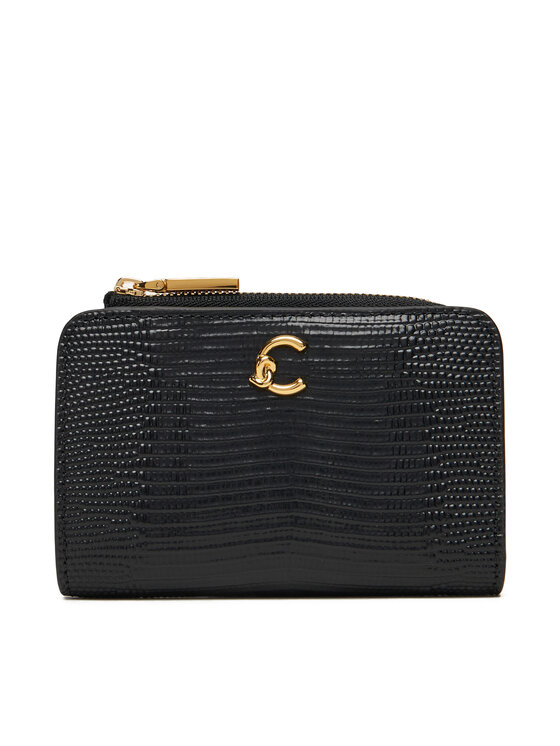 Coccinelle Coccinelle Великий жіночий гаманець TBN Coccinelle C-Me Lizard E2 TBN 11 D1 01 Чорний