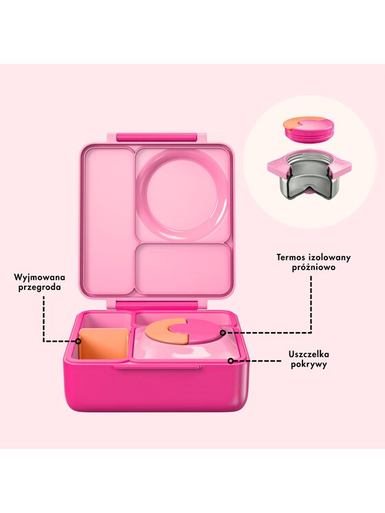 Omie Omie Lunchbox OmieBox Różowy