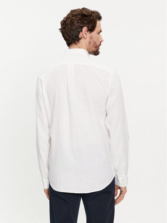 Guess Guess Cămașă F4GH00 WG3L0 Alb Regular Fit