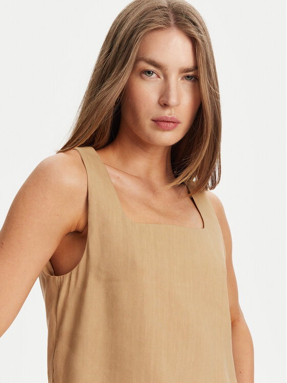 Marella Marella Top Terni 2513161055 Bej Regular Fit