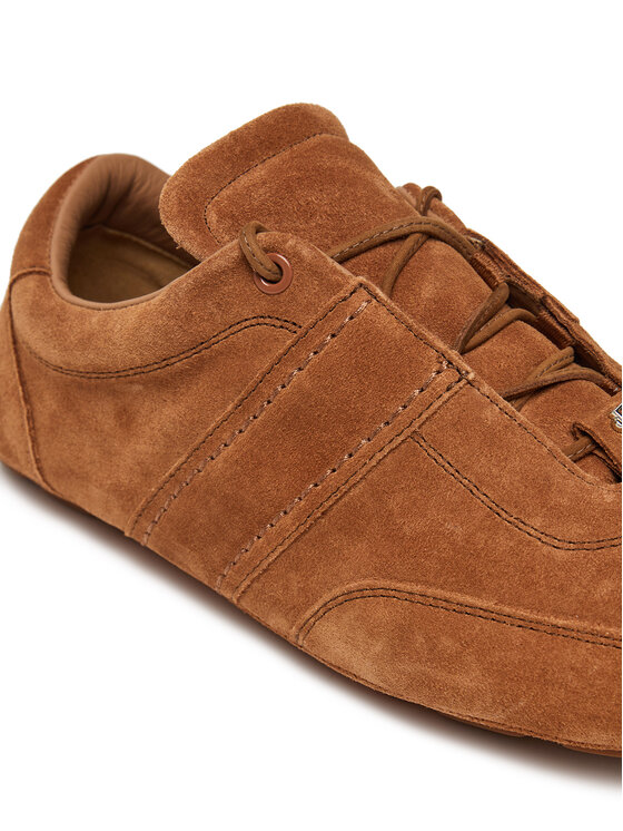 BOSS BOSS Sneakersy Roxanne 50547962 Brązowy