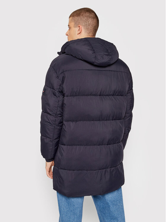Tommy Hilfiger Tommy Hilfiger Žieminė striukė High Loft MW0MW19657 Tamsiai mėlyna Regular Fit