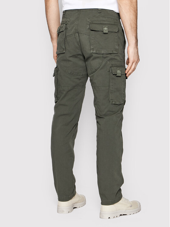 Aeronautica Militare Pantaloni di tessuto 221PA1484CT2960 Verde