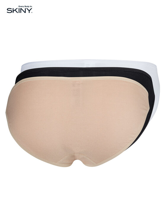 Skiny Skiny Komplet 3 par fig 84147 Beżowy
