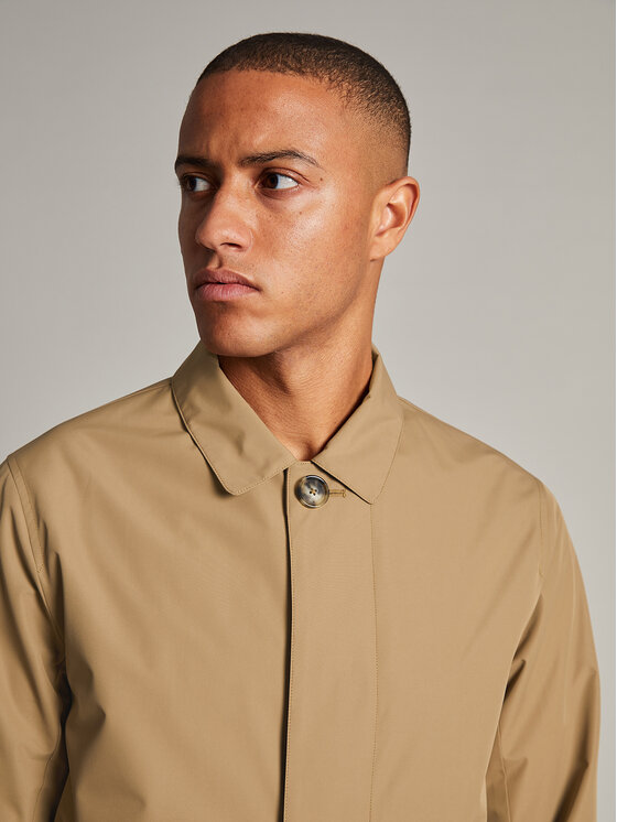 Matinique Matinique Демісезонний плащ Miles 30204455 Коричневий Regular Fit