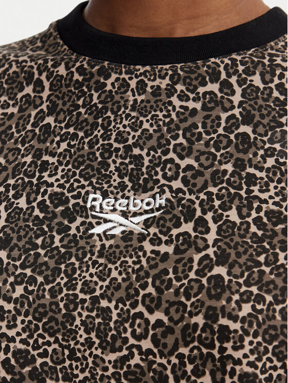 Reebok Reebok T-Shirt Elizieta RK25710CCW Hnědá Regular Fit