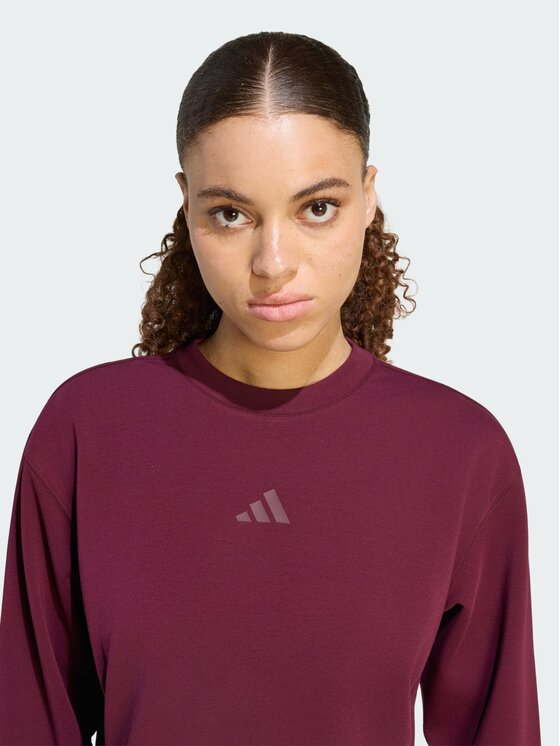 adidas adidas Bluza techniczna 152007 Czerwony Loose Fit