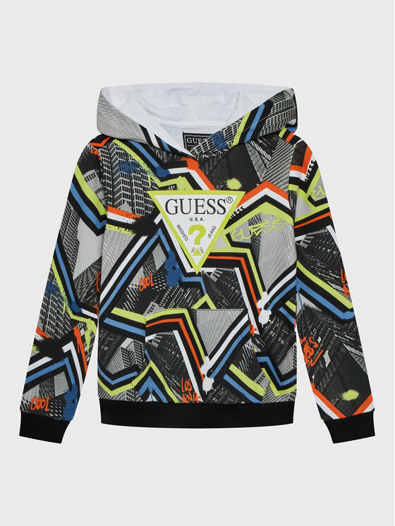 Guess Sweatshirt - Kinderkleidung, Größe 7Y Grau L3RQ06 KA6R3