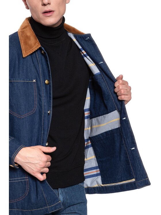 Lee Lee Giacca di jeans X TIMBERLAND BOX Blu Regular Fit