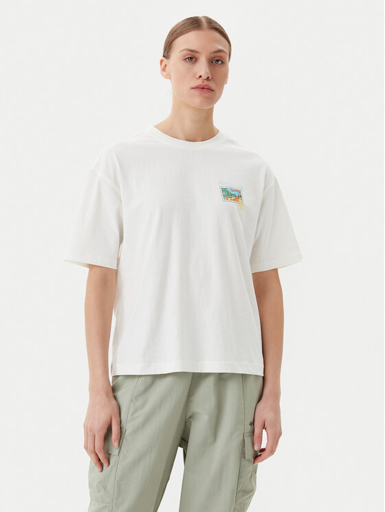 Napapijri Napapijri Póló S-Nice NP0A4IG4 Ekru Regular Fit