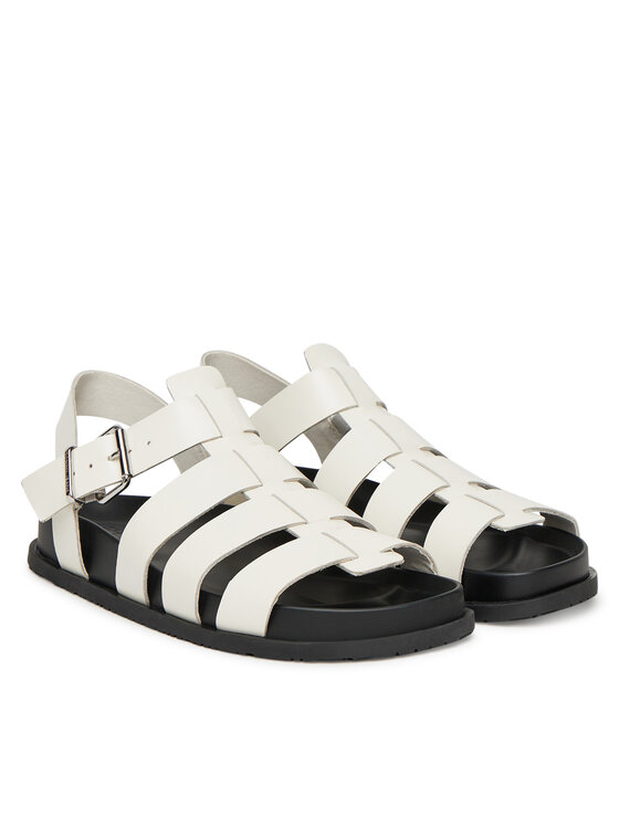 Tommy Jeans Tommy Jeans Sandały Tjw Fisherman Patent Sandal EN0EN02874 Biały