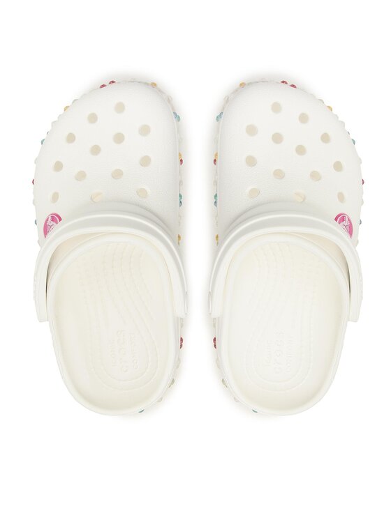 Crocs Crocs Klapki Crocband Stretch 208270 Biały