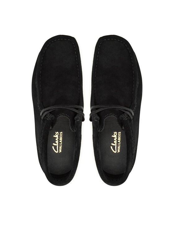 Clarks Clarks Kotníková obuv WallabeeEvoBt 261747434 Černá