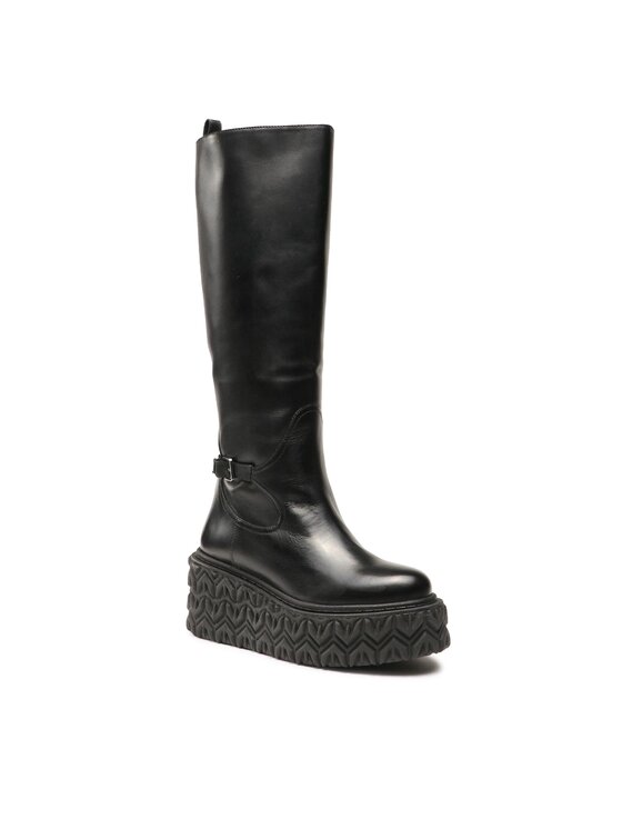 Patrizia Pepe Patrizia Pepe Ботуши 8Y0057/L078-K103 Черен