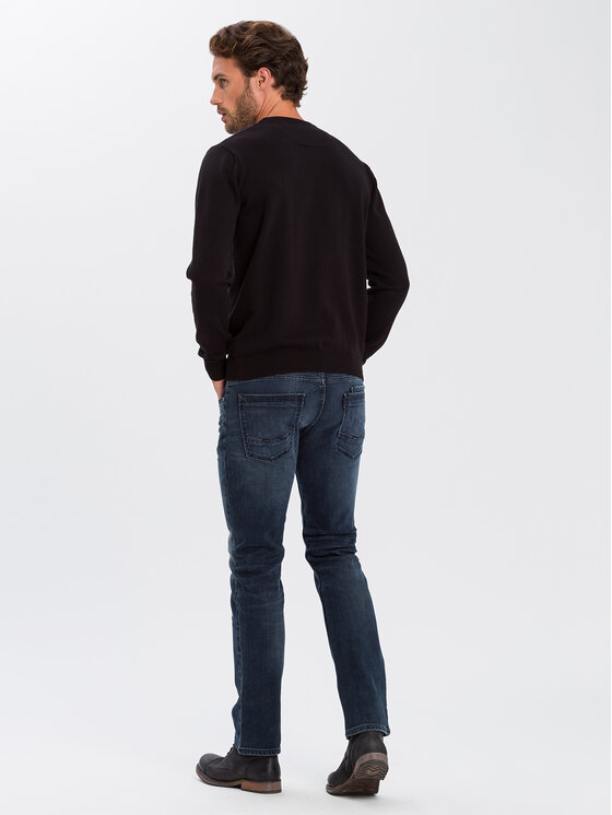 Cross Jeans Cross Jeans Sweter 34156-020 Czarny Regular Fit